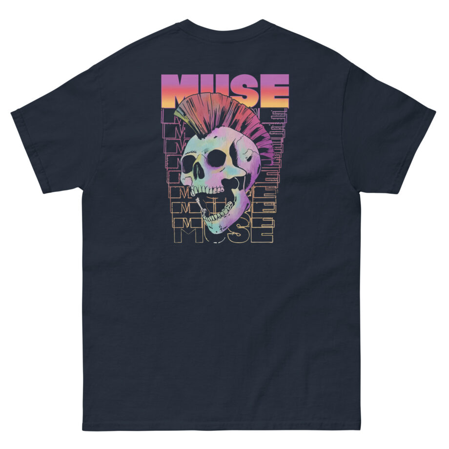 Muse Mohawk Skull Unisex classic tee