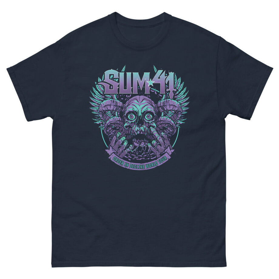 Sum 41 Order in Decline Tour Unisex classic tee