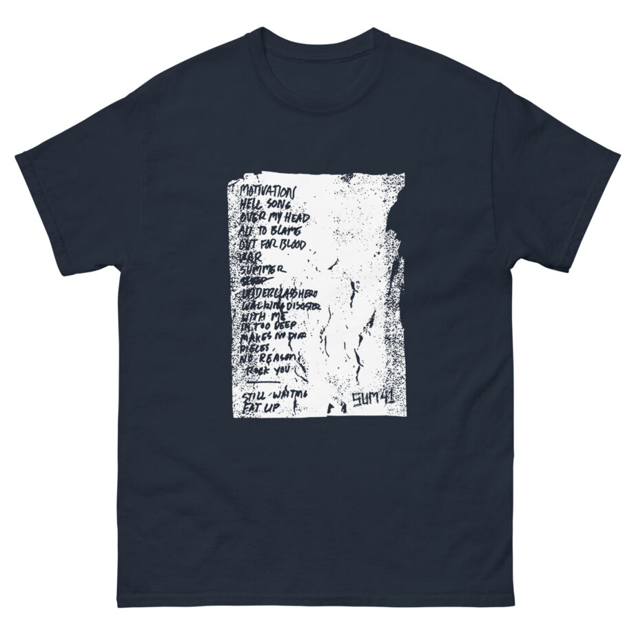 Sum 41 Setlist Unisex classic tee