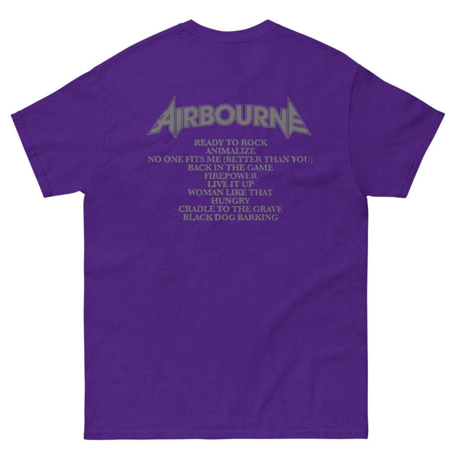 Airbourne Live It Up Unisex classic tee