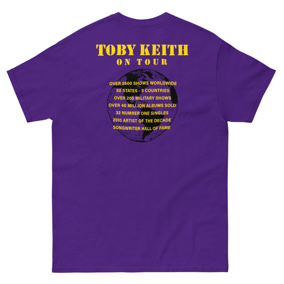 Toby Keith Easy Money Tour Unisex classic tee