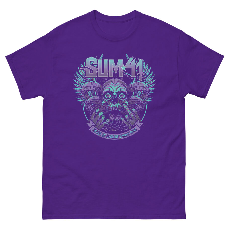 Sum 41 Order in Decline Tour Unisex classic tee