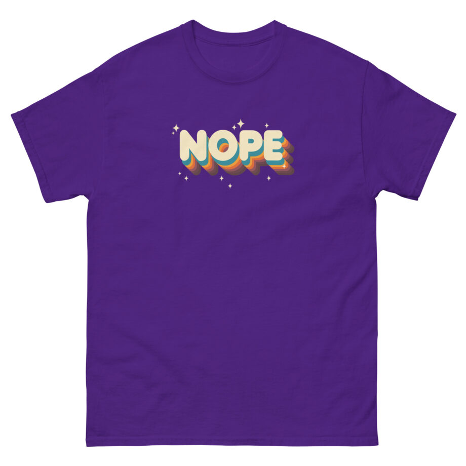 Nope Unisex classic tee