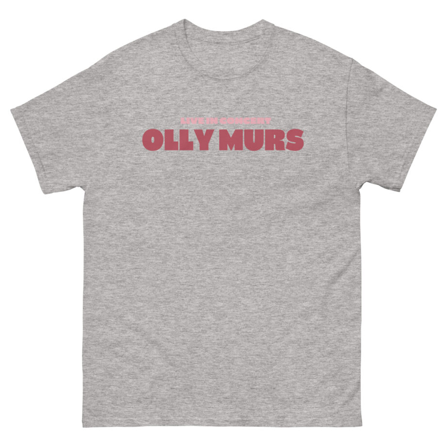 Olly Murs Live In Concert Unisex classic tee