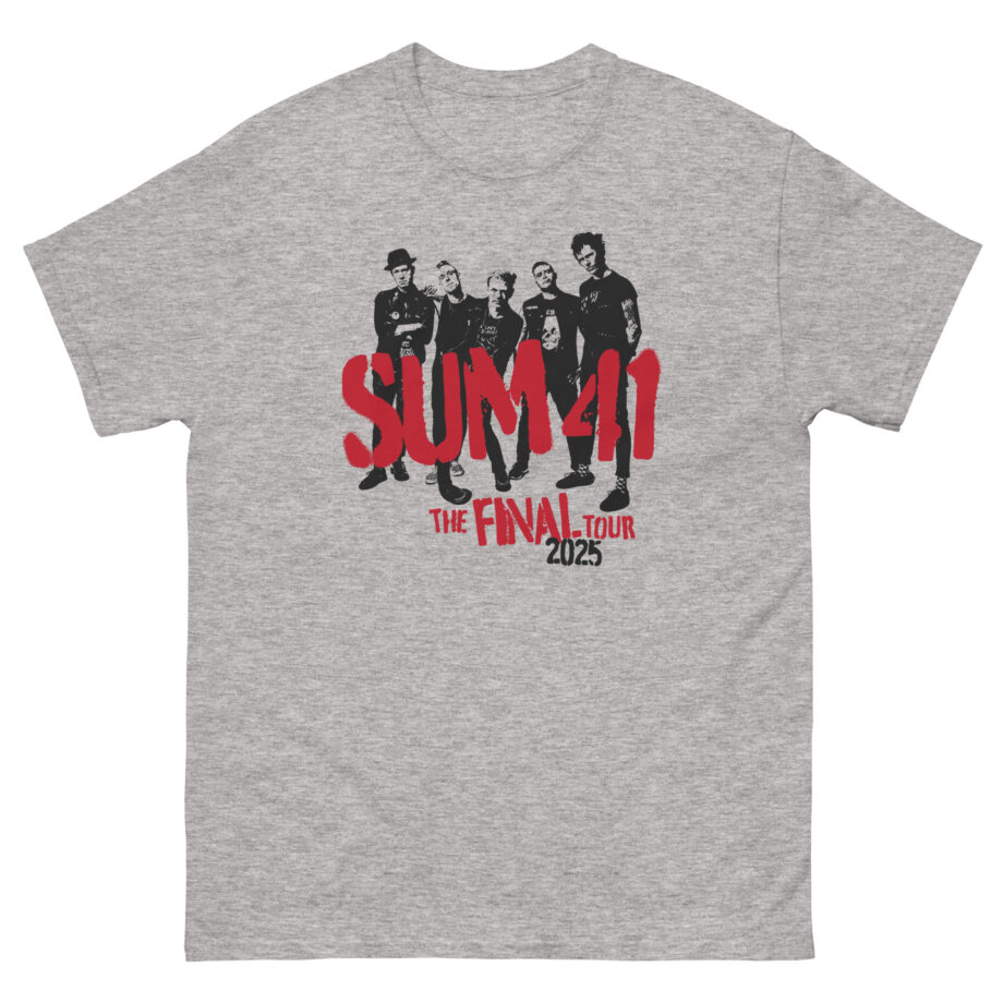 Sum 41 the Final Tour Unisex classic tee
