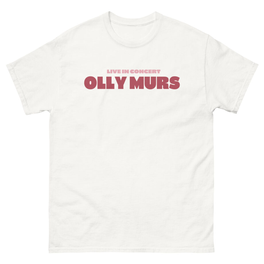 Olly Murs Live In Concert Unisex classic tee