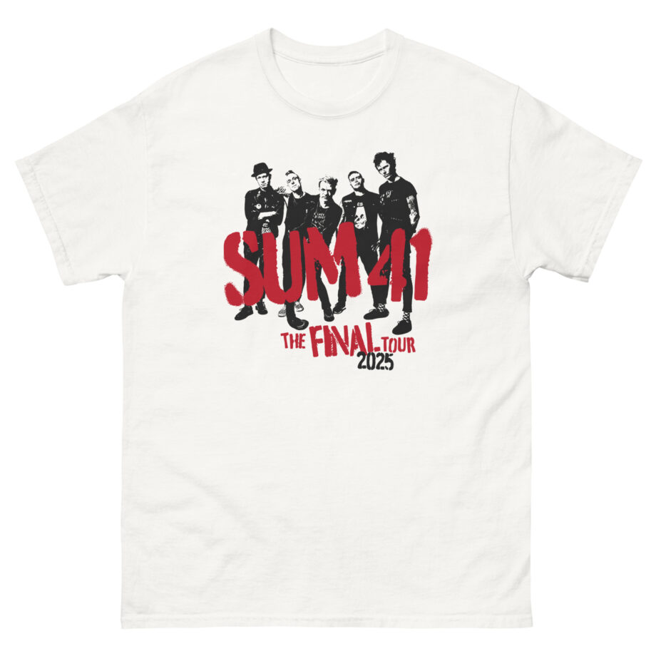 Sum 41 the Final Tour Unisex classic tee
