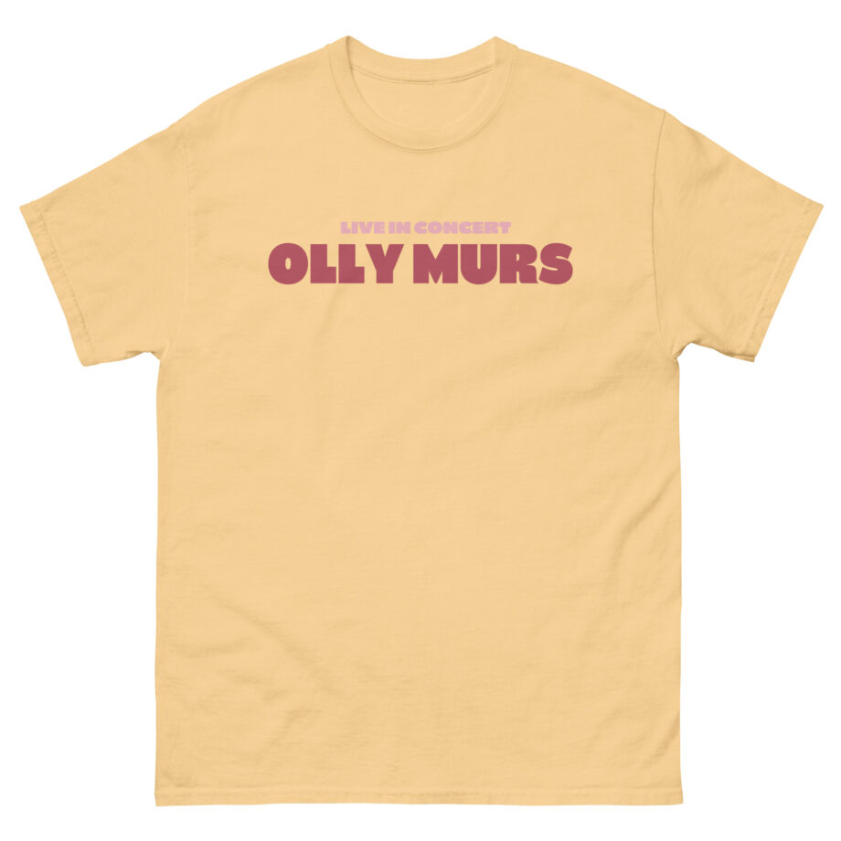 Olly Murs Live In Concert Unisex classic tee