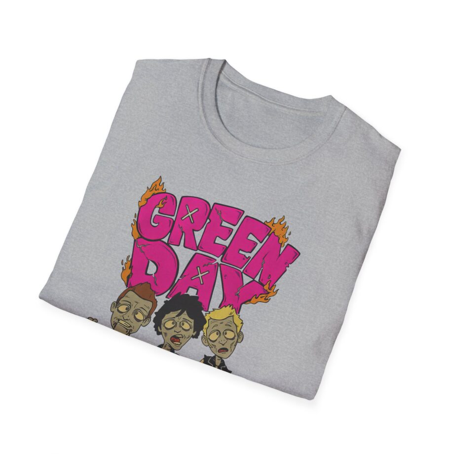 Green Day Walking Green Day Zombie Unisex Softstyle T-shirt