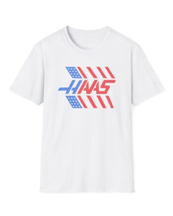 Haas F1 Stars and Stripes Unisex Softstyle T-Shirt