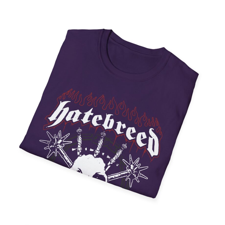 Hatebreed Flames & Skull Logo Unisex Softstyle T-Shirt