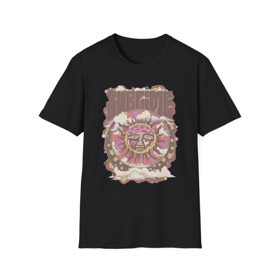 Sublime Trippy Sun Unisex Softstyle T-shirt