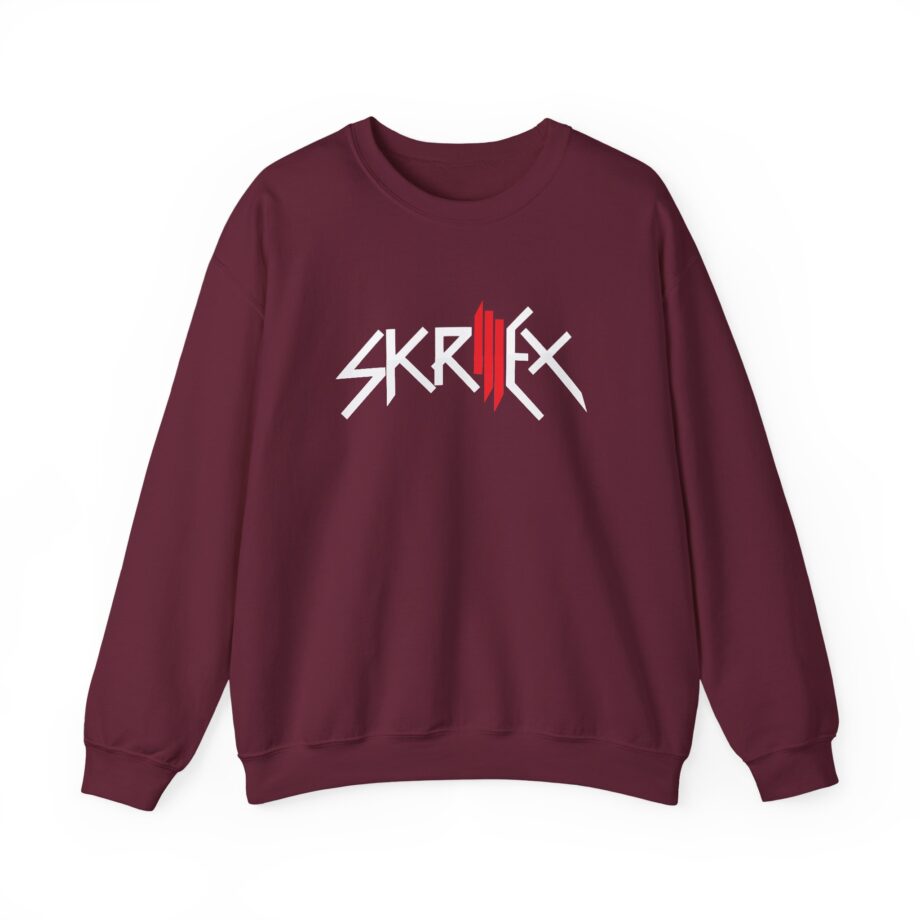 Skrillex Logo Unisex Heavy Blend™ Crewneck Sweatshirt