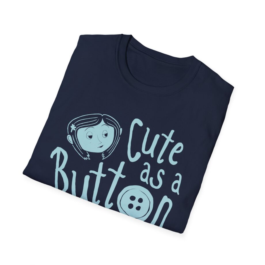Coraline Cute Button Unisex Softstyle T-shirt