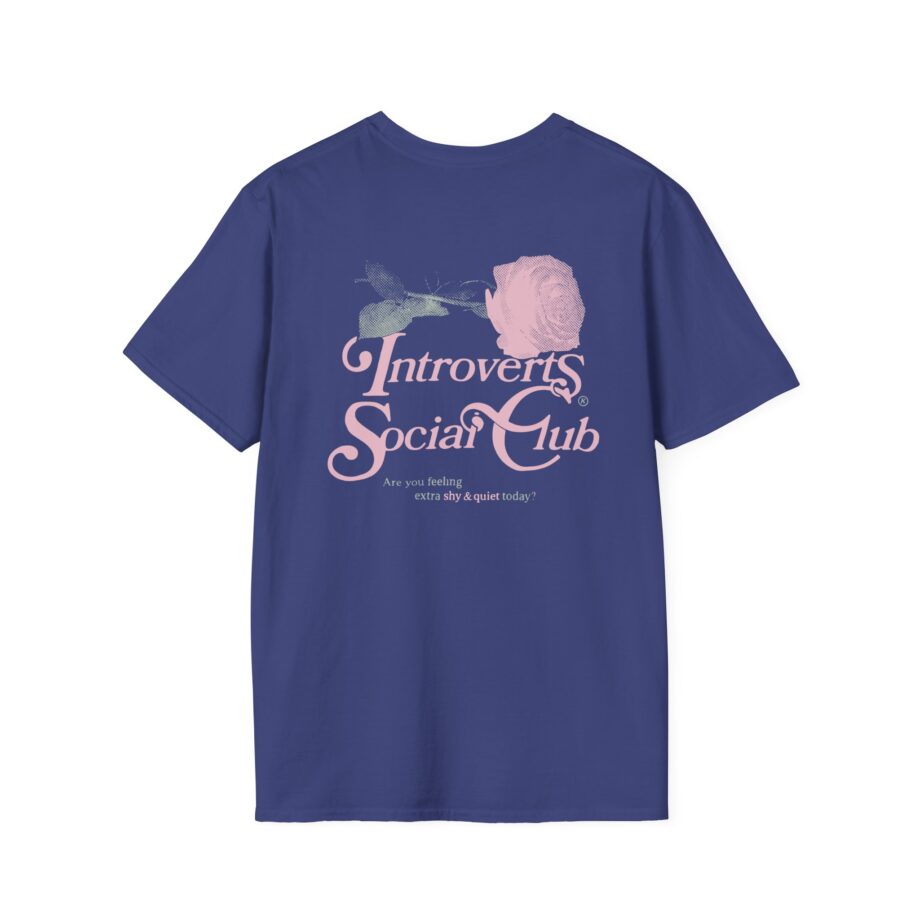 Kallmekris Introverts Social Club  Unisex Softstyle T-Shirt