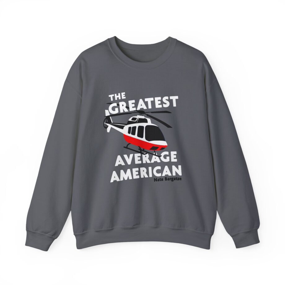 The Greatest Average American Nate Bargatze Unisex Heavy Blend™ Crewneck Sweatshirt