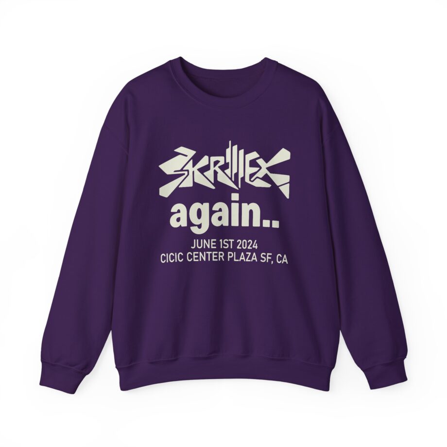 Skrillex Fred Again Civic Center Unisex Heavy Blend™ Crewneck Sweatshirt