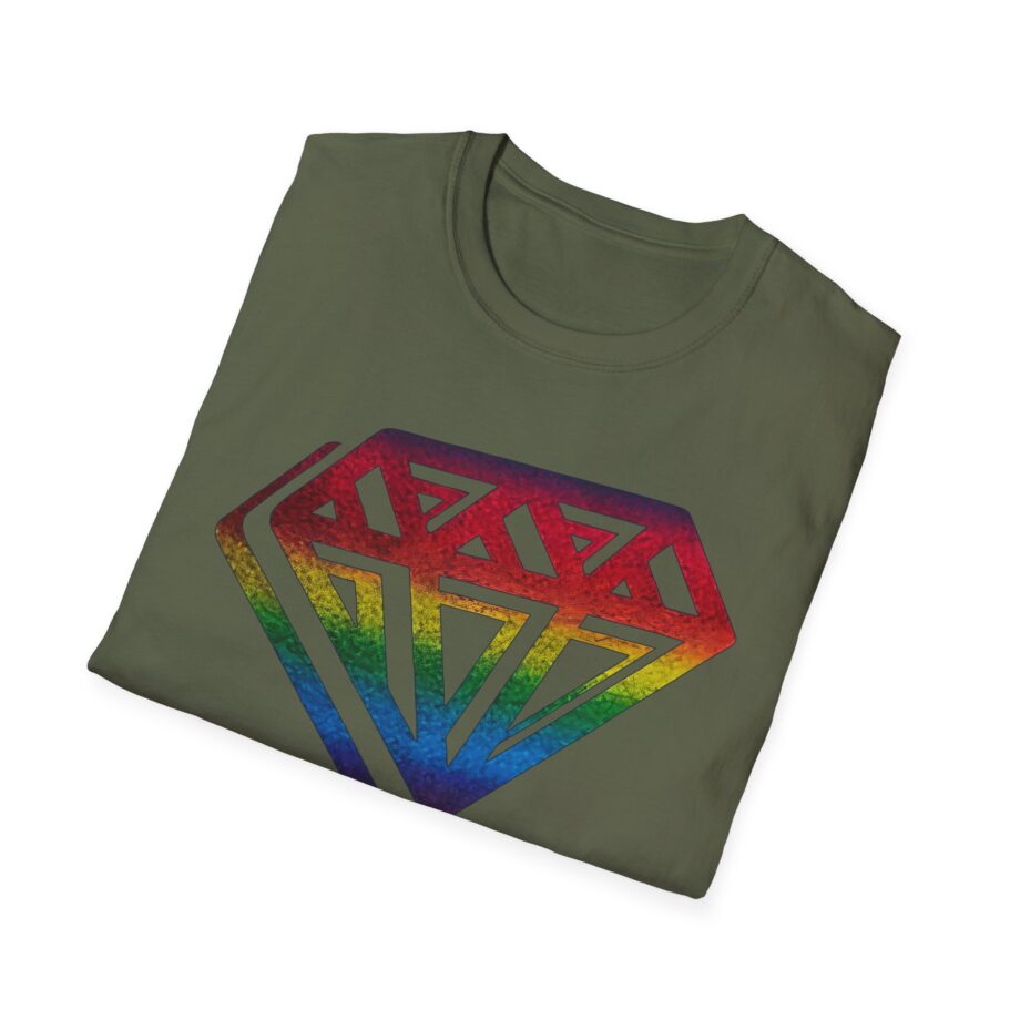 Dan Tdm Graffiti Rainbow Unisex Softstyle T-shirt