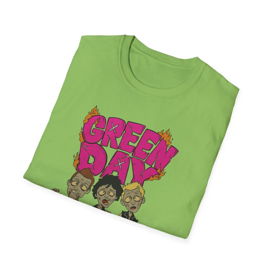 Green Day Walking Green Day Zombie Unisex Softstyle T-shirt