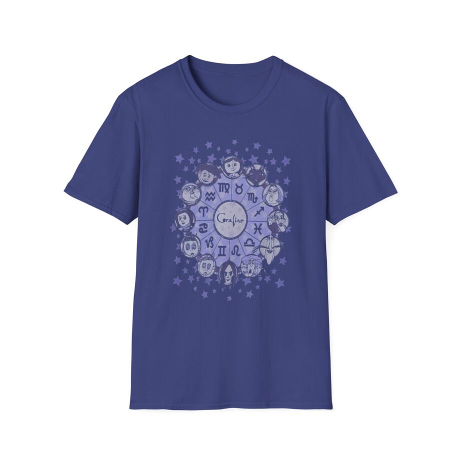 Coraline Astrological Chart Unisex Softstyle T-shirt