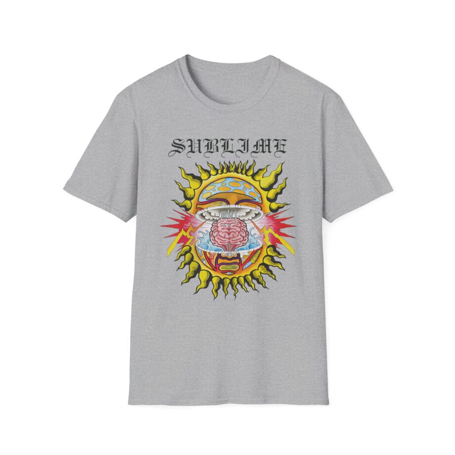Sublime Mind-blown Sun Unisex Softstyle T-shirt