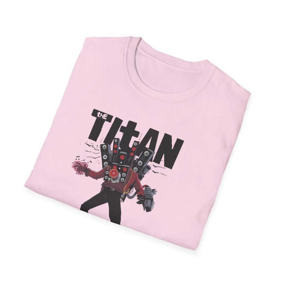 Dafuqboom Titan Speakerman High Voltage Unisex Softstyle T-Shirt