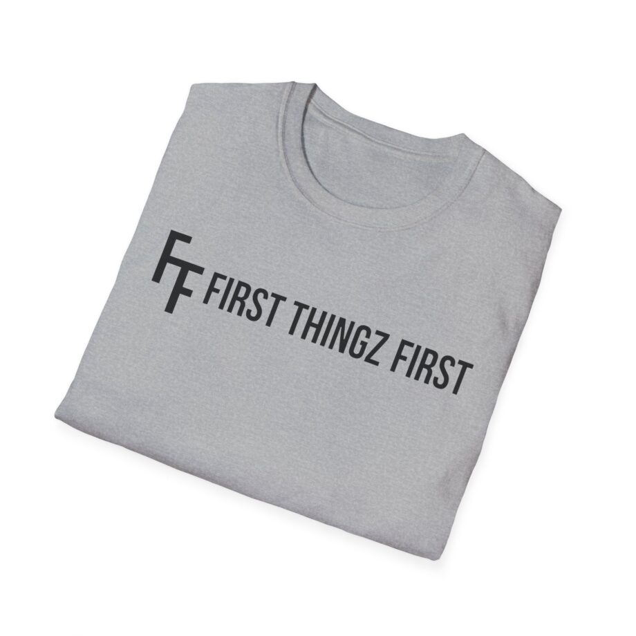 Katie Van Slyke First Thingz First  Unisex Softstyle T-shirt