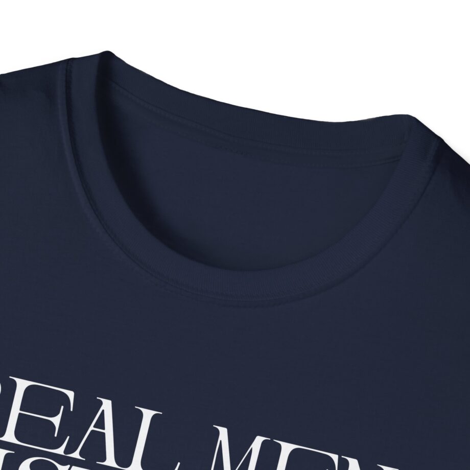 Real Men Listen to Laufey Unisex Softstyle T-Shirt