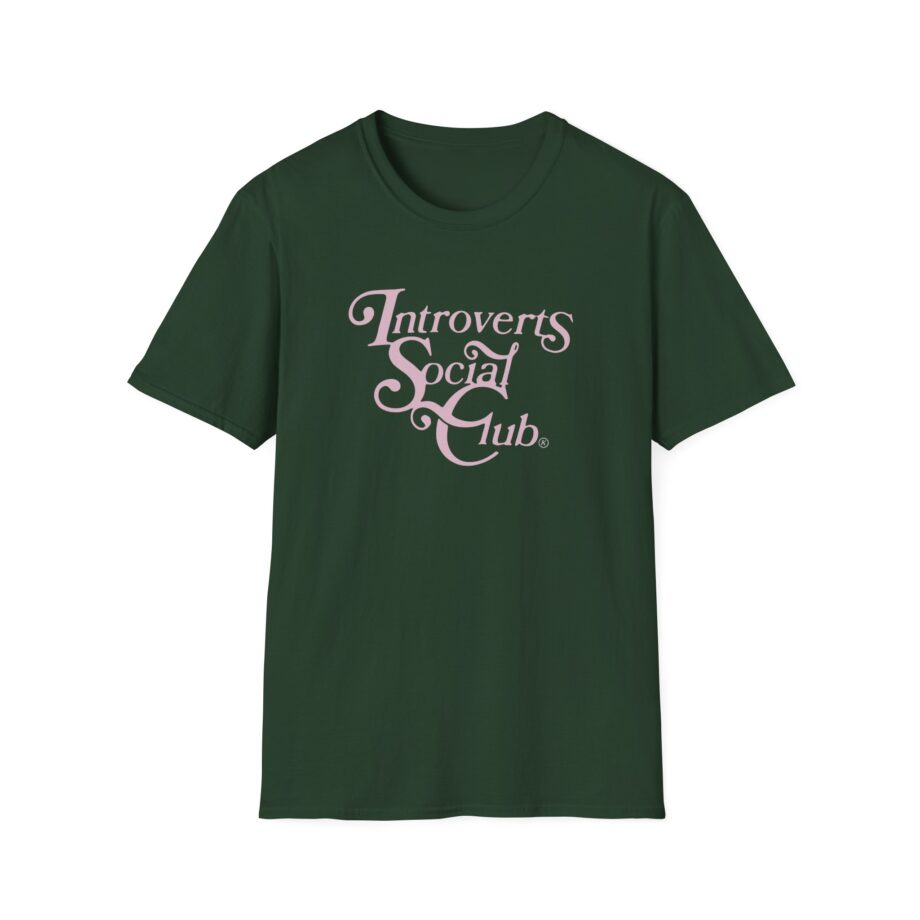 Kallmekris Introverts Social Club  Unisex Softstyle T-Shirt