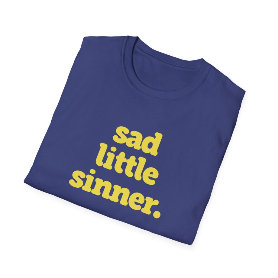 Raye Yellow Sad Little Sinner Unisex Softstyle T-Shirt