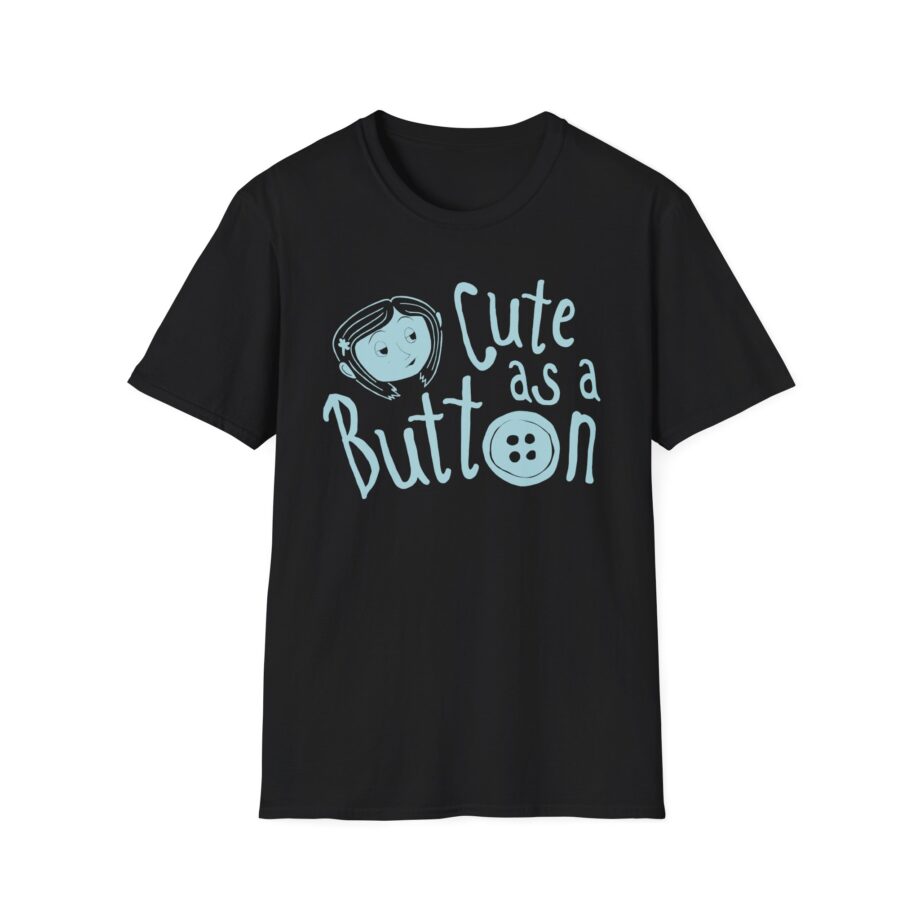 Coraline Cute Button Unisex Softstyle T-shirt