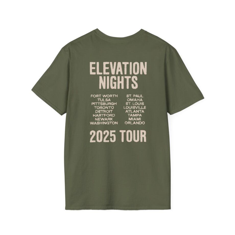 Elevation Worship Elevation Nights Tour 2025 Unisex Softstyle T-shirt