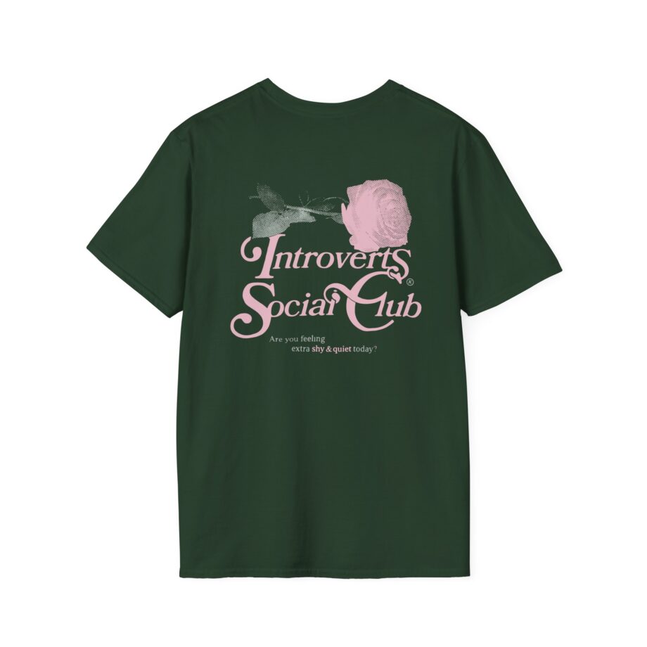 Kallmekris Introverts Social Club  Unisex Softstyle T-Shirt