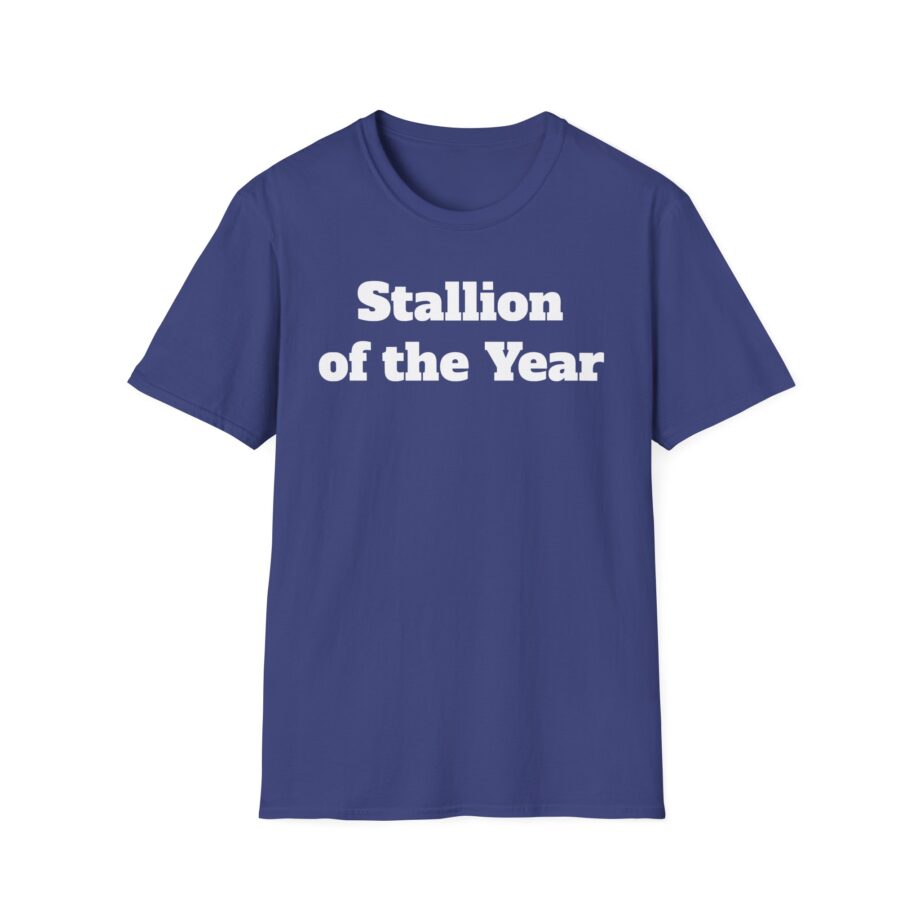 Katie Van Slyke  Stallion of the Year Unisex Softstyle T-shirt