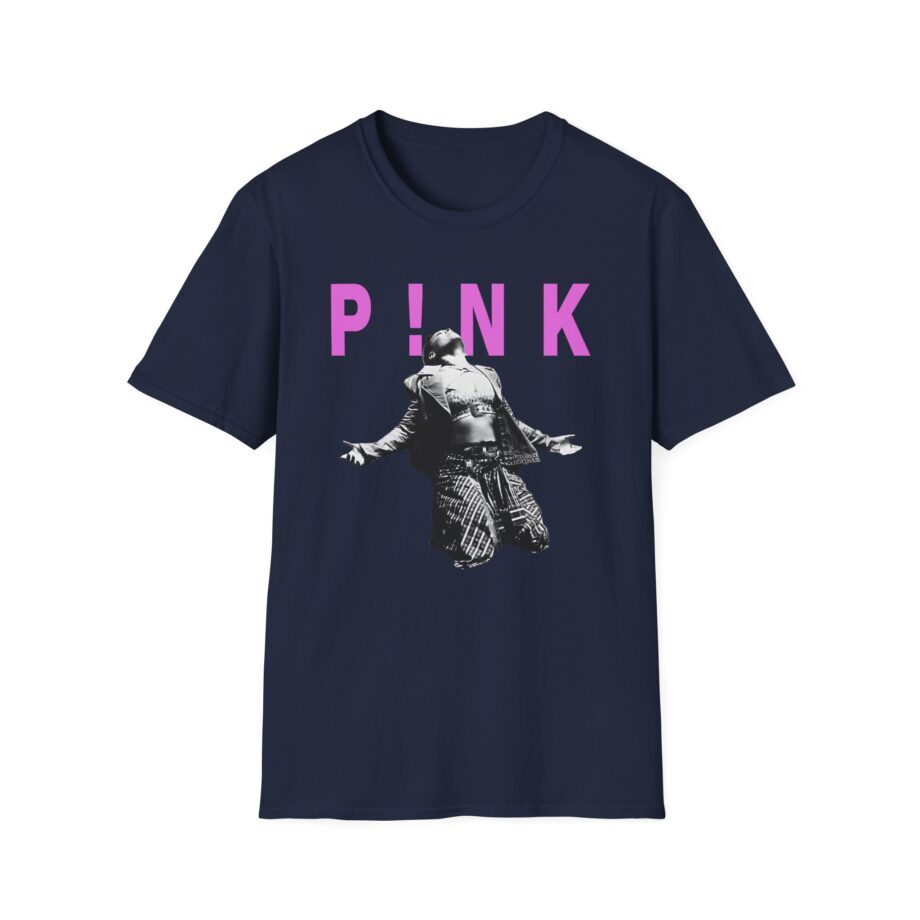 Pink Trustfall Praise Unisex Softstyle T-shirt