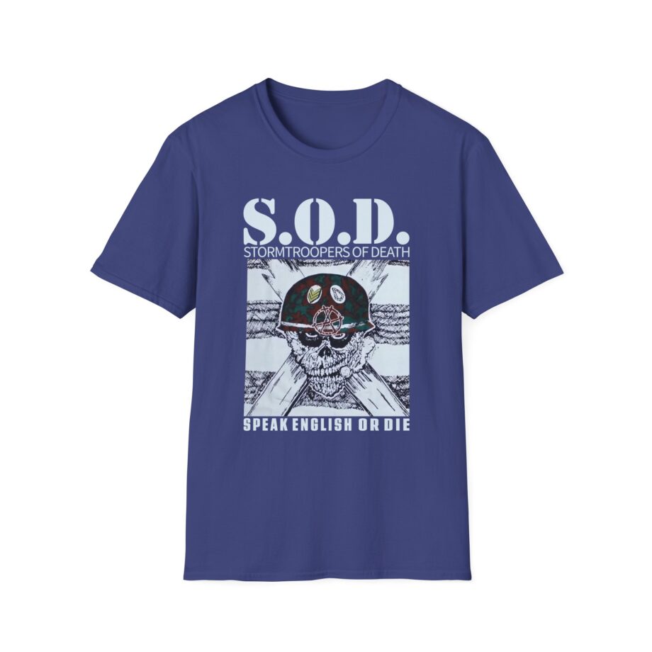 S.o.d. Stormtroopers of Death Band Unisex Softstyle T-shirt