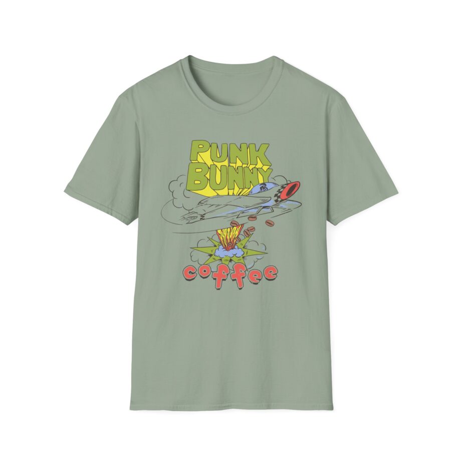 Green Day Punk Bunny Dookie Unisex Softstyle T-shirt