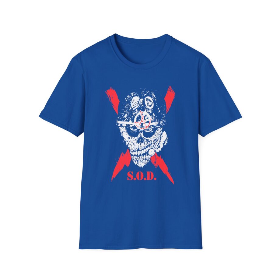Sod, Stormtroopers of Death, Metal Band Unisex Softstyle T-shirt