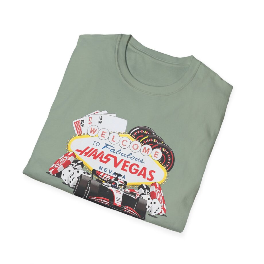 Haas F1 Las Vegas Gp  Unisex Softstyle T-Shirt