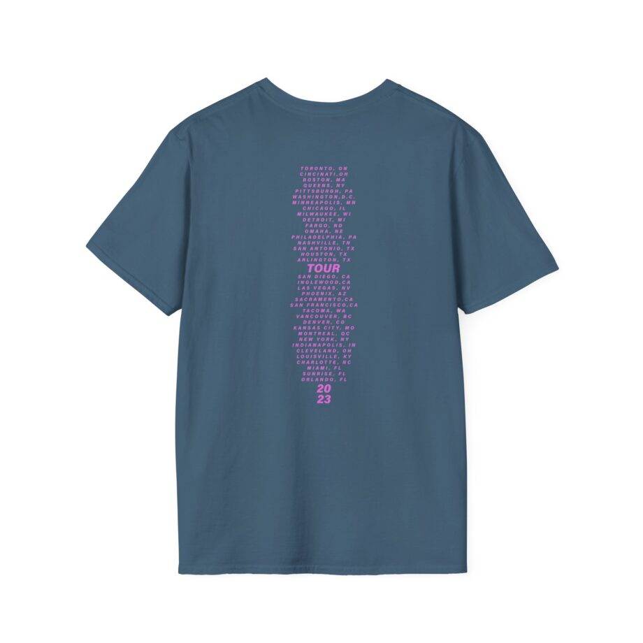 Pink Trustfall Praise Unisex Softstyle T-shirt