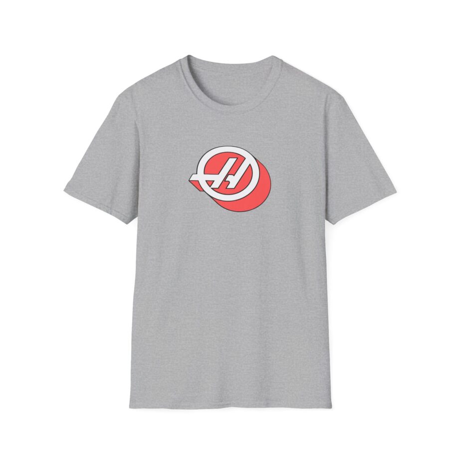 Haas F1 3d Roundel  Unisex Softstyle T-Shirt