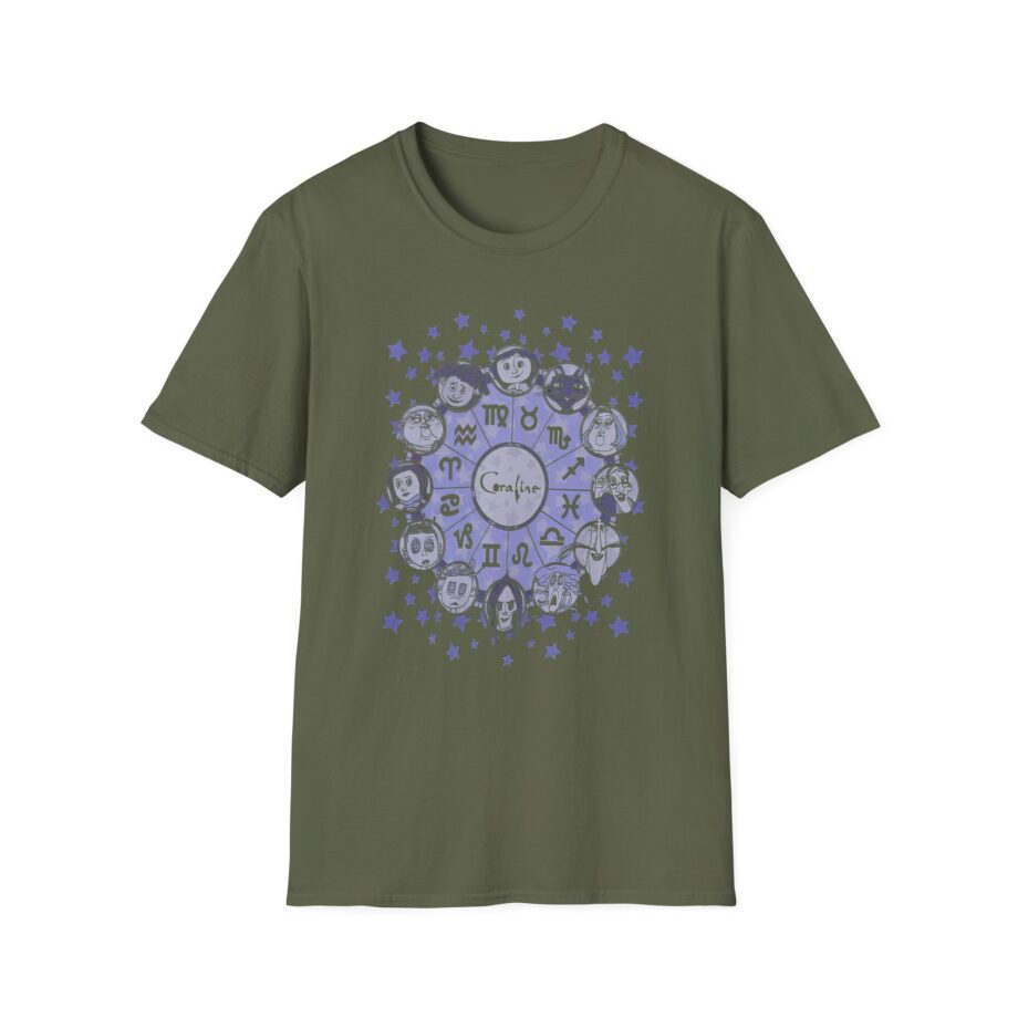 Coraline Astrological Chart Unisex Softstyle T-shirt