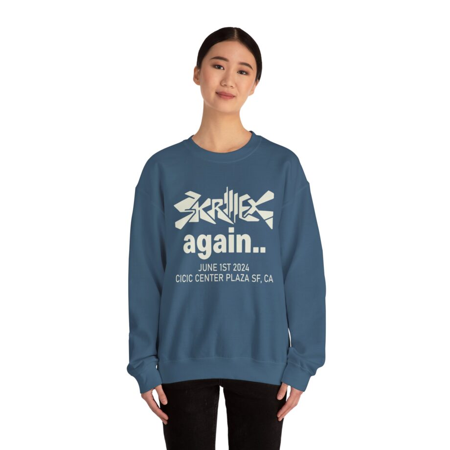 Skrillex Fred Again Civic Center Unisex Heavy Blend™ Crewneck Sweatshirt