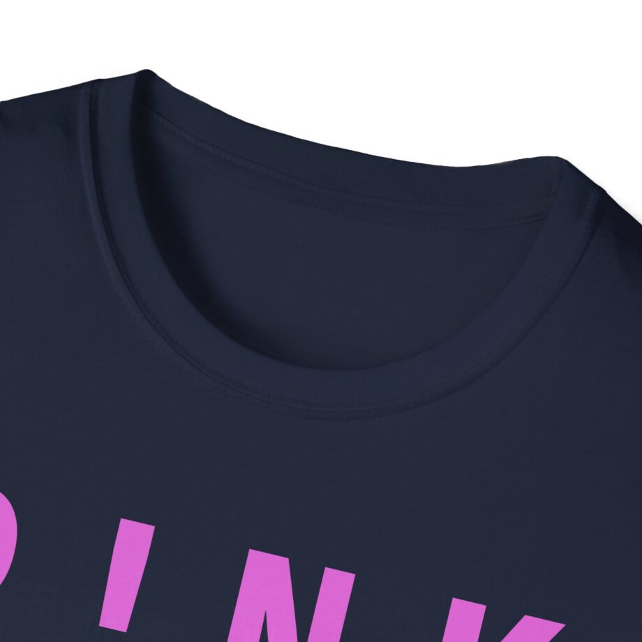 Pink Trustfall Praise Unisex Softstyle T-shirt