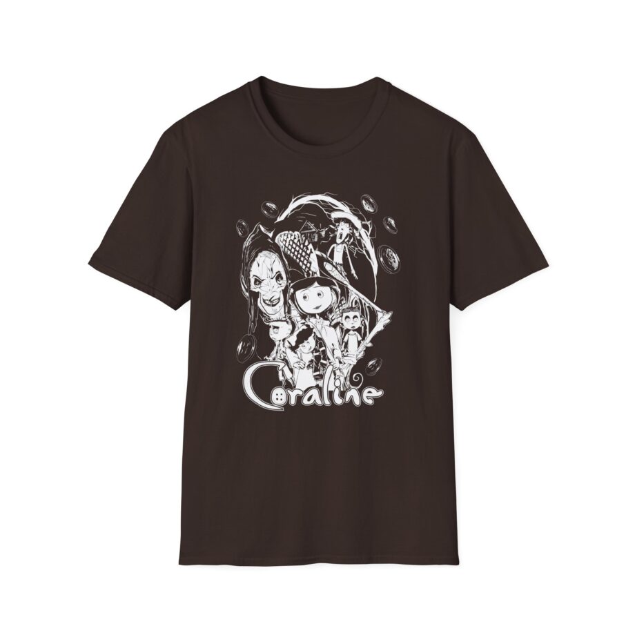 Coraline Group Buttons Unisex Softstyle T-shirt