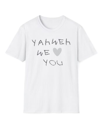 Elevation Worship Yahweh We 🤍 You Unisex Softstyle T-shirt