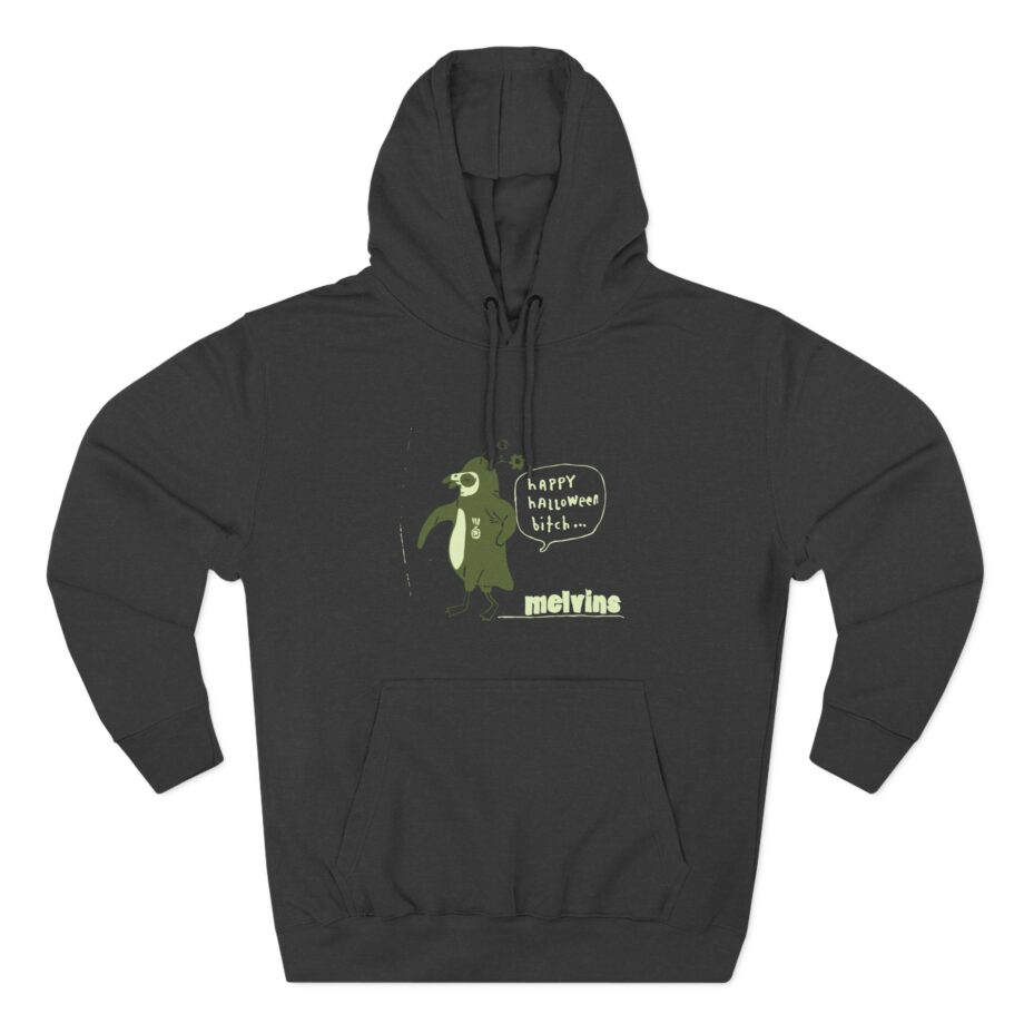 Melvins Happy Halloween Bitch Three-Panel Fleece Hoodie