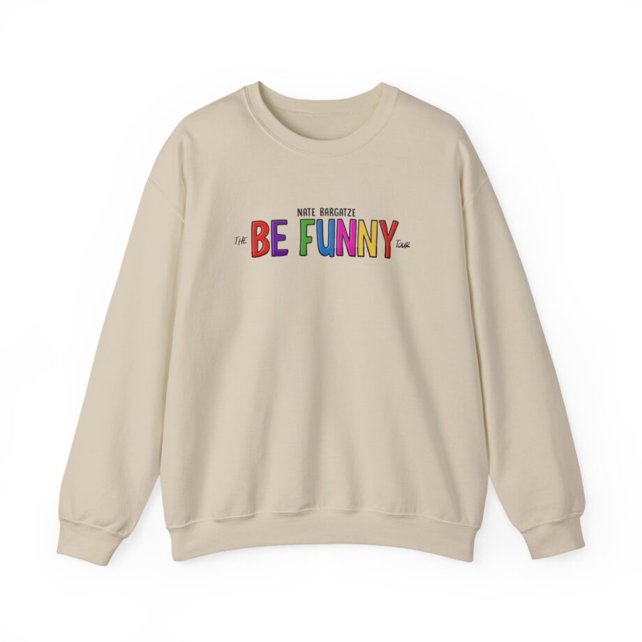 Nate Bargatze the Be Funny Tour Unisex Heavy Blend™ Crewneck Sweatshirt