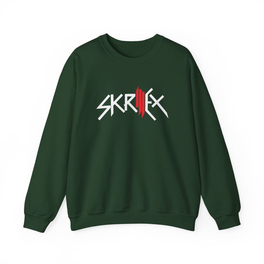 Skrillex Logo Unisex Heavy Blend™ Crewneck Sweatshirt