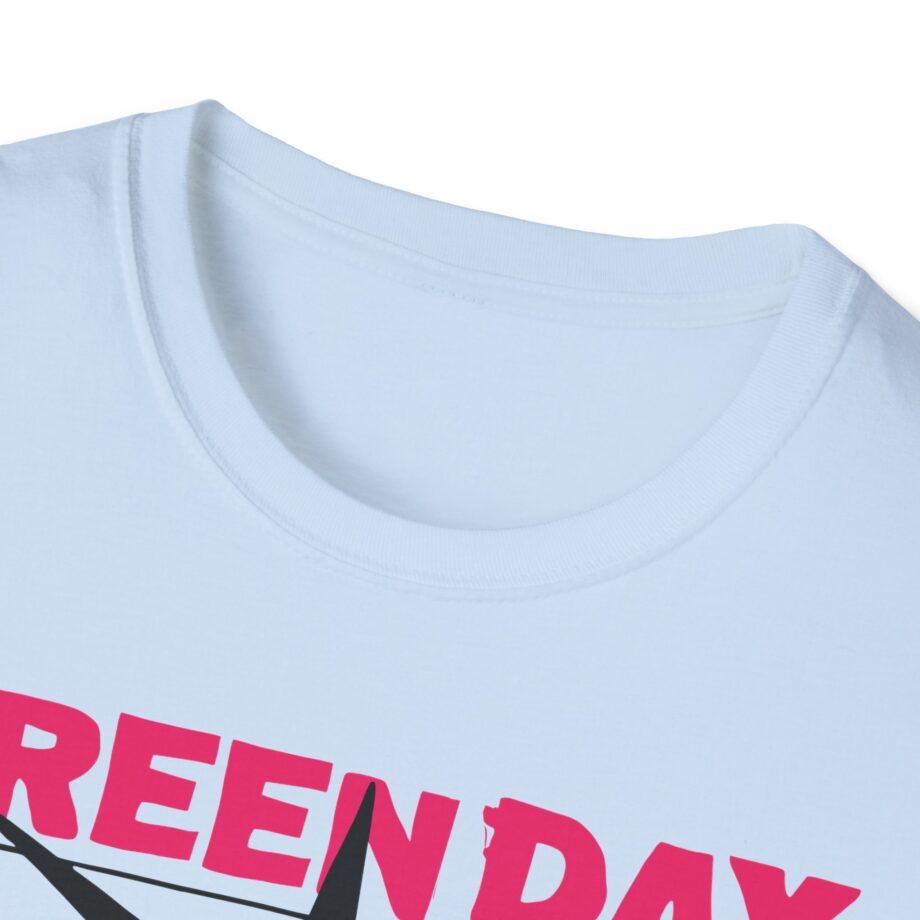 Green Day Lady Liberty Unisex Softstyle T-shirt